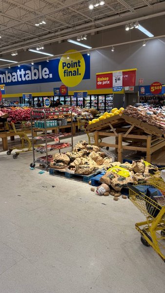 картопля, картопля в супермаркеті Канади